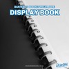 Bantex, Refillable Display Book A4, 20 Pockets, Durable PP Black