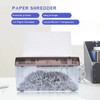 Strip Cut Paper Shredder USB Or Battery Powered Electric A4