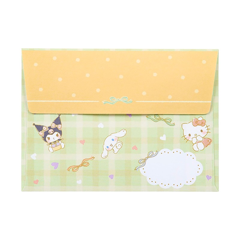 Sanrio 656518 Multipurpose Mini Card, Sanrio Characters, Present, Message Card
