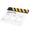 30x25CM Acrylic Clapperboard Director Movie Film BuiltIn Magnet Photography Action