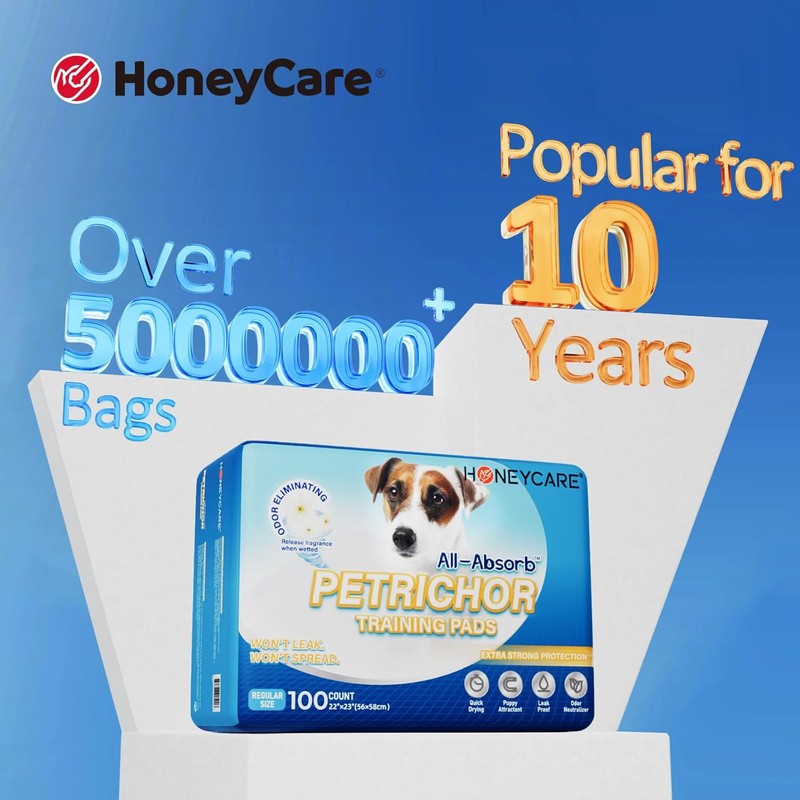 HONEY CARE All-Absorb, Large 22" x 23", 100 Count, Dog