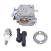 Chainsaw Carburetor Kit Wear Resistant Carburetor Carb Replacement for Husqvarna