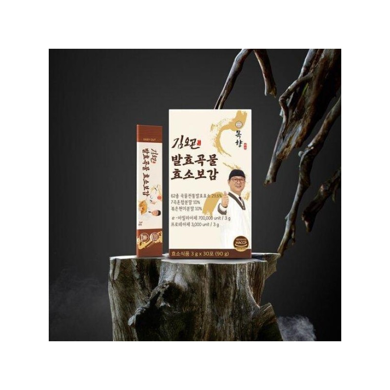 김오곤 발효곡물 효소보감 3박 (90포) Kim O-Gon Fermented Grain Enzyme