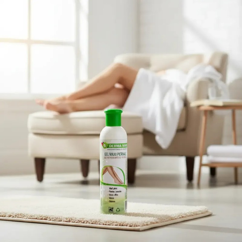 Derma Max Laboratorios De México - Gel Maxipiernas Refrescante -