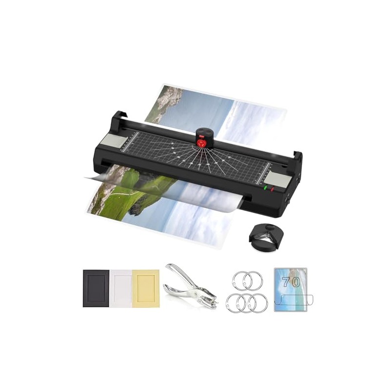A3/A4/A6 Laminator Machine, YE381 Thermal Laminating Machine for Home Office