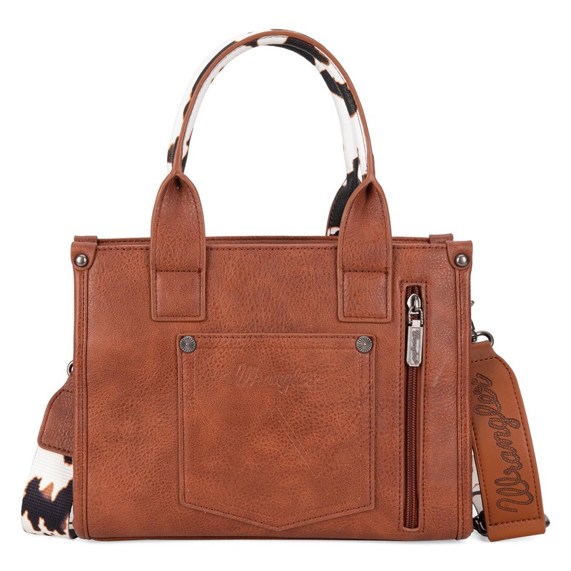 Wrangler Cow Print Tote Bag for Women Western Purse Boho
