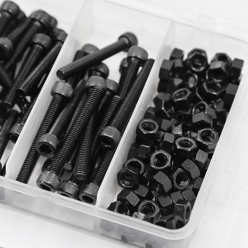 M5 Allen Screw and Nut Combination Box Mechanical Hex Socket