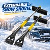 3-in-1 Extendable Snow Brush and Ice Scraper for Cars –