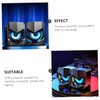 LABRIMP 2pcs Mini USB Speakers for Desktop Laptop High Definition