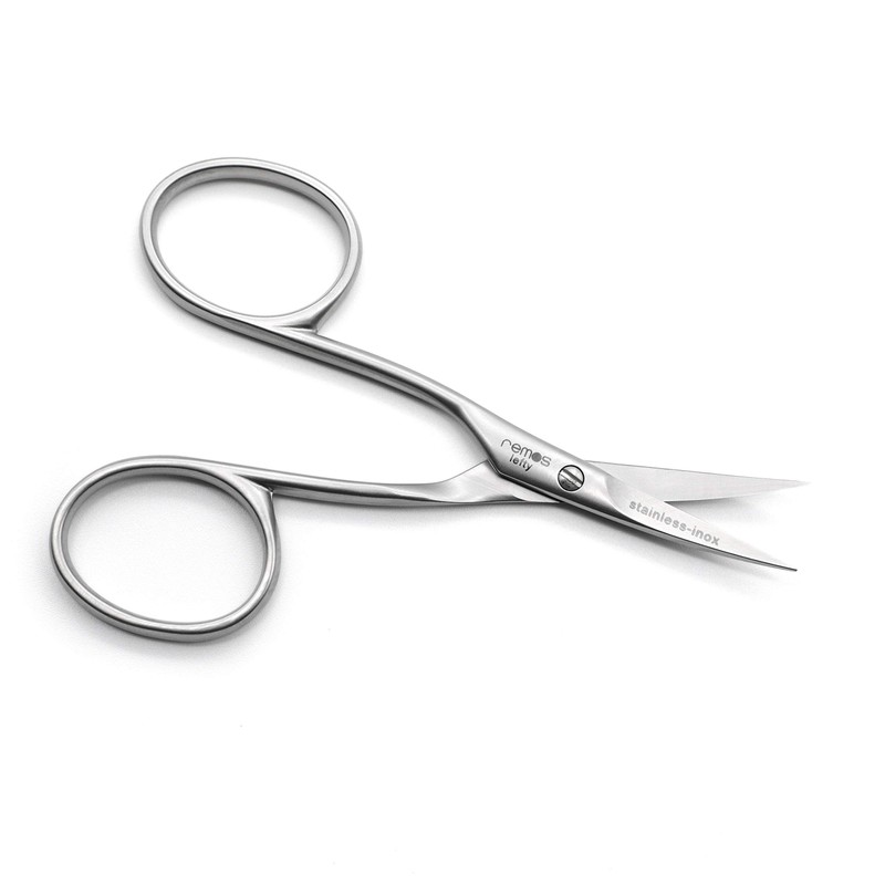 REMOS Nagel&Hautschere Linkshand Edelstahl [INOX]9.5cm für Fingernägel&Nagelhaut