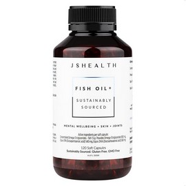 JSHEALTH Fish Oil + 120 Capsules
