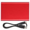 TYPE C Mobile Hard Disk External Red Metal Case for