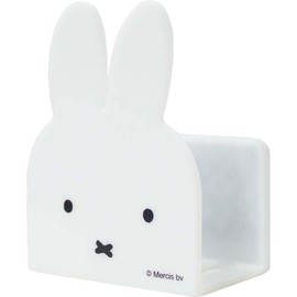 Okato Miffy Magnetic Sponge Holder Width 3.0 x Height 3.9 x Depth 2.0 inches (7.5 x 10 x 5 cm)
