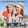 TAGVO Women's Wide Brim Sun Hat, Quick-Dry Waterproof Peaked Cap,