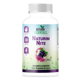 Gomitas De Valeriana Orgánicas Naturim Essentials 30 Gomitas Sabor Uva                                                                                