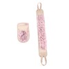 Healeved 2pcs Bath Towel Shower Gloves Back Exfoliating Straps Soft