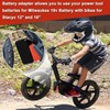 Zelvoro Battery Adapter for Stacyc 12" and 16" Fit for