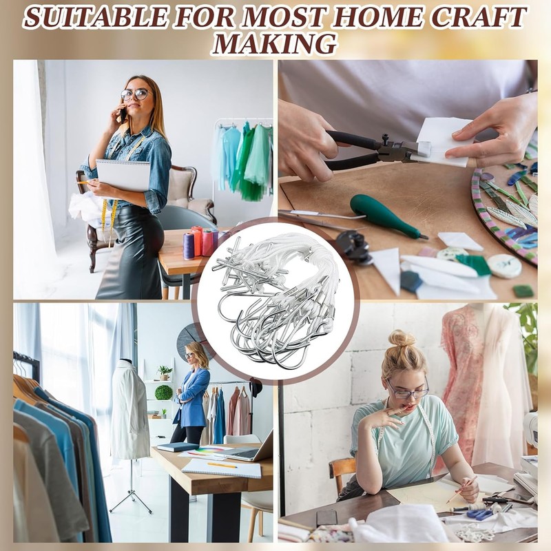 20 Pieces Pattern Making Hooks for Hanging Pattern Paper, Ideal