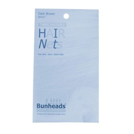 Bunheads BH423 Dark Brown Hairnets (3 Pack)