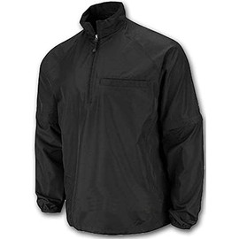 Smitty Official's Apparel Smitty Professional Style Lightweight Convertible Sleeve Umpire Jacket (Black, X-Large)