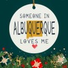 Family Christmas Ornament Albuquerque NM New Mexico Someone in Loves