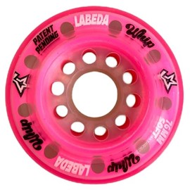 Labeda Whips Roller Hockey Wheel - Pink Soft 76mm - Single Wheel
