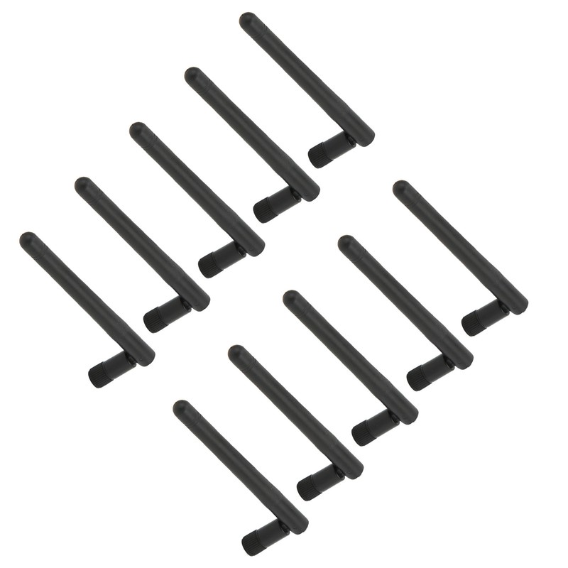 10Pcs Antenna SMA Male Inner Pin Omnidirectional High Gain Rotatable