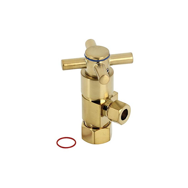 Kingston Brass CD53307DX Concord 5/8-Inch X 3/8-Inch OD Compression Quarter-Turn