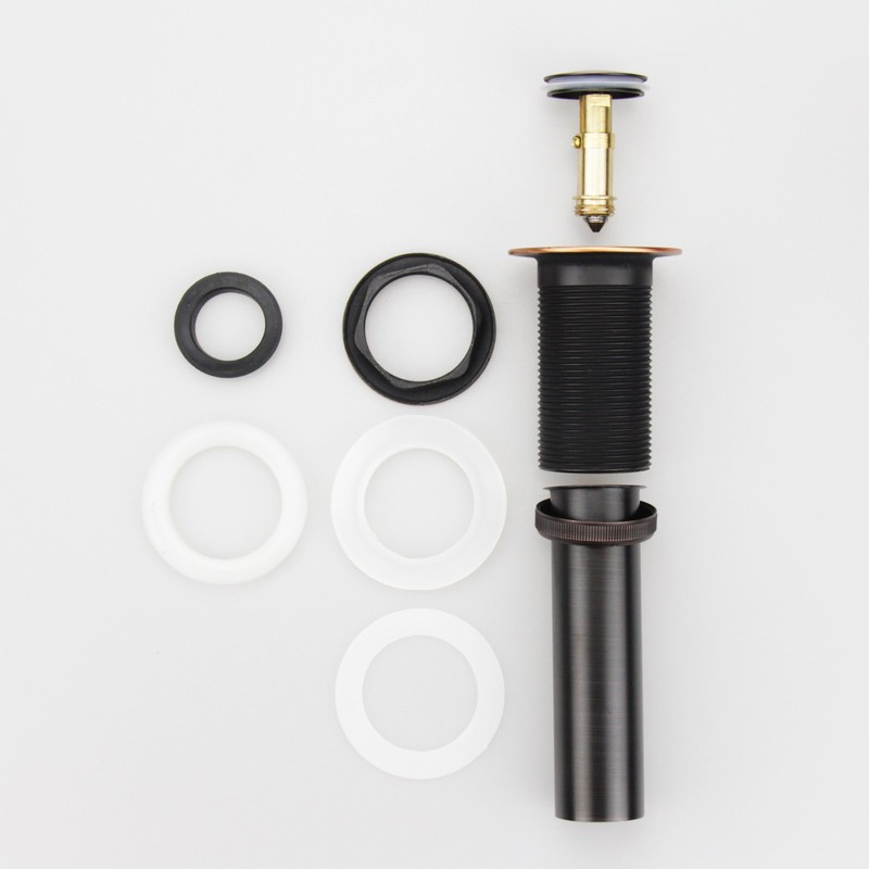 Oil Rubbed Bronze Pop Up Drain, Bathroom Vessel Lavatory Vanity