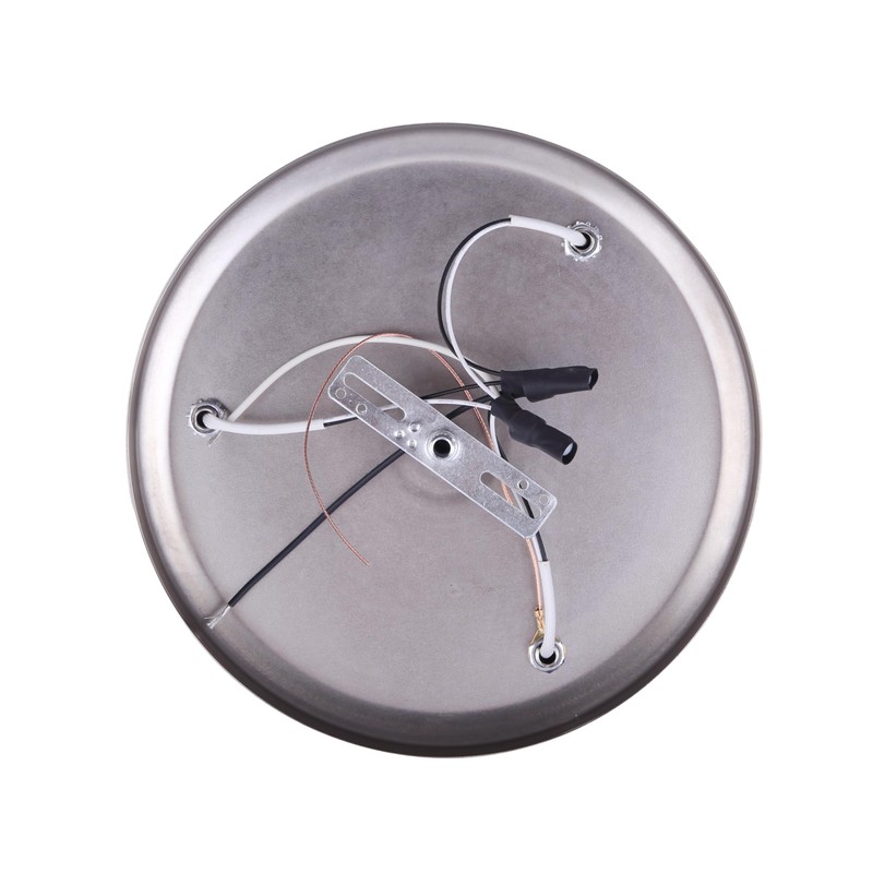 James 1 Light Ceiling Light, Brushed Pewter Finish