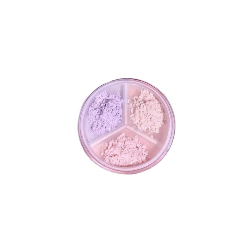 Polvos sueltos fijadores Set Correct (005, rosa)