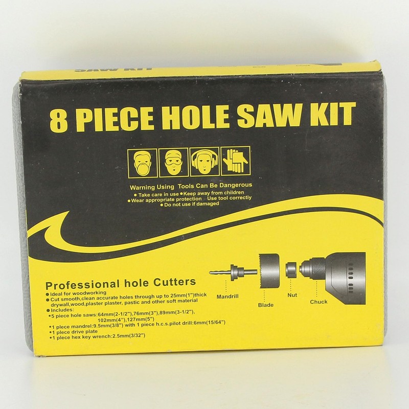 Hole Saw Set - Carbon Steel Downlights Holesaw Drill Bit