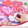 FEQO 532 Pcs Valentine's Day Foam Heart Craft Kit, 27
