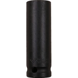 BRILLIANT TOOLS BT022663 1/2 Inch Hex Power Socket, 21 mm, Long [Powered by KS Tools]
