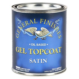 General Finishes Oil Based Gel Topcoat, 1 Gallon, Satin