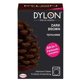 DYLON Textilfarbe, Dark Brown, 1er Pack (1 x 1 Stück)