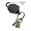 Heavy Duty Retractable Ratchit Keychain Tether Reel for Multiple Keys