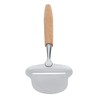 Stainless Steel Cheese Slicer- Multi-Functional Cheese Slicer -Wood Handheld Slicer