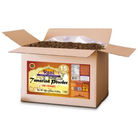 Rani Tamarind Powder (Imli) 240oz (15lbs) 6.80kg Bulk Box ~ All Natural| No Added Sugar/Salt | Vegan | Gluten Friendly | Kosher | NON-GMO | Indian Origin
