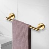 NearMoon Bathroom Towel Bar, Bath Accessories Thicken Stainless Steel Shower