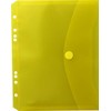 EXXO by HFP 35053 Document Folders A5 Landscape Transparent Yellow