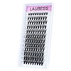 Eyelash Clusters LAUBESS Lash Clusters Individual Lashes Mixed Tray Cluster