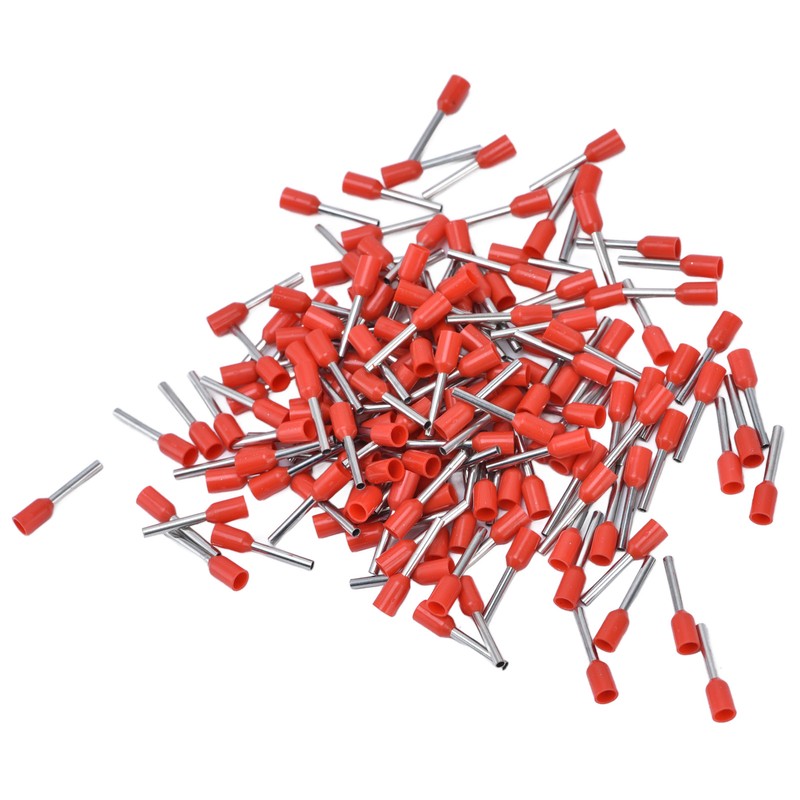 1000Pcs Insulated Ferrule Electrical Pin Crimp Terminals 20 AWG Cord