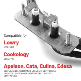 Reliapart Fan Oven Element (1800W) for Edesa UBEFMM604BK, UBEFMM613, UBEMF610, UBETFD602SS, UBEMF73, UBETFD605BK, UBEFTD605BK, UBEFDT73, UBVFFAO60SS