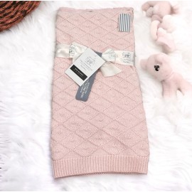 The Farmhouse by Rachel Ashwell pink baby blanket NWT