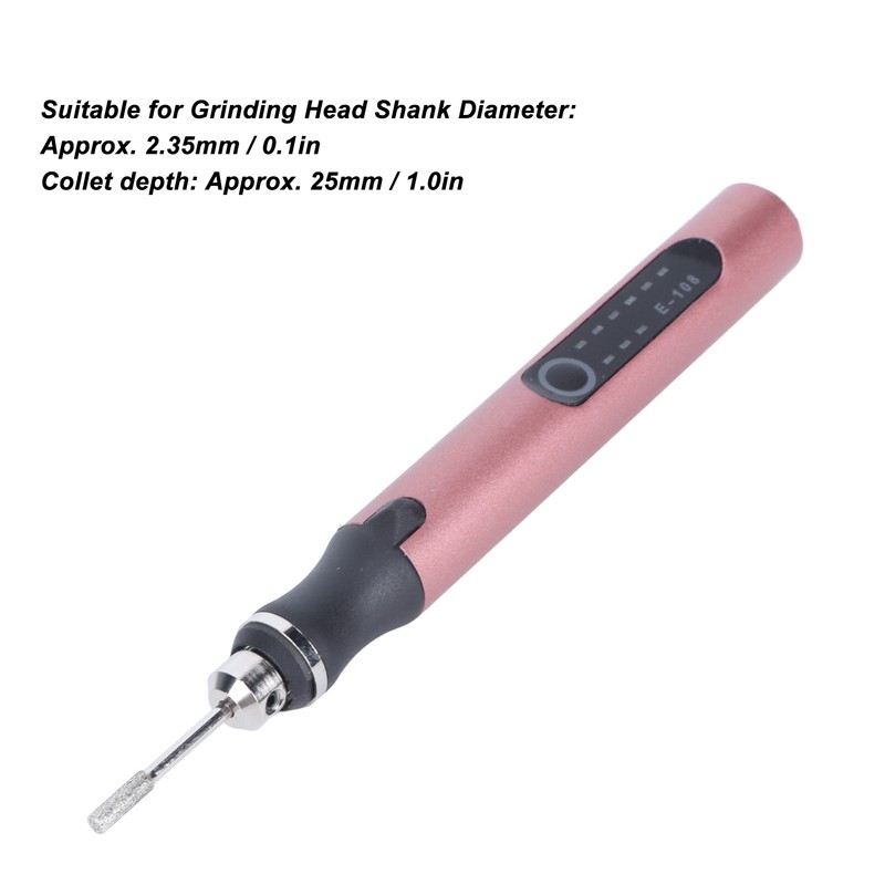 Cordless DIY Electric Engraving Pen 3.6V 8W 3 Levels Speed
