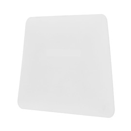 HARFINGTON Vinyl Squeegee, Vinyl Wrap Decal Squeegee Tool, 4-Inch Car Vinyl Film Scraper Plastic Squeegee for Car Wrap, Sign Making, Window, White, Trapezoidal