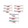 RUNA HISANO Metal Jig Set, 3 Colors x 3 Set,