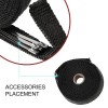 Unbranded Motorcycle Exhaust Thermal Tape Header Pipe Heat Wrap Thermal