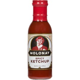 Molonay Spicy Ketchup, 12 oz.